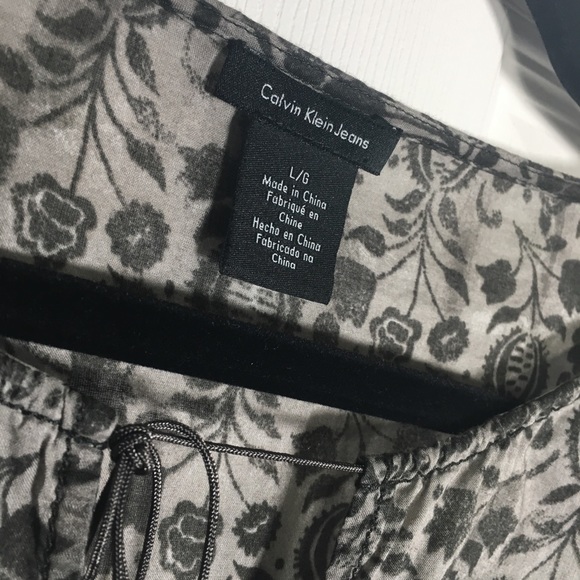 🌼Calvin Klein🌼 Boho Style Sheer Top - Picture 5 of 5